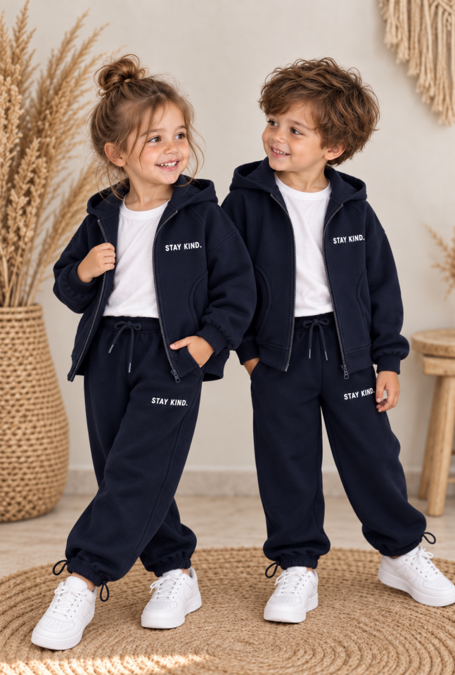 Unisex Fermuarlı Esofman Takım 9-10 YAŞ