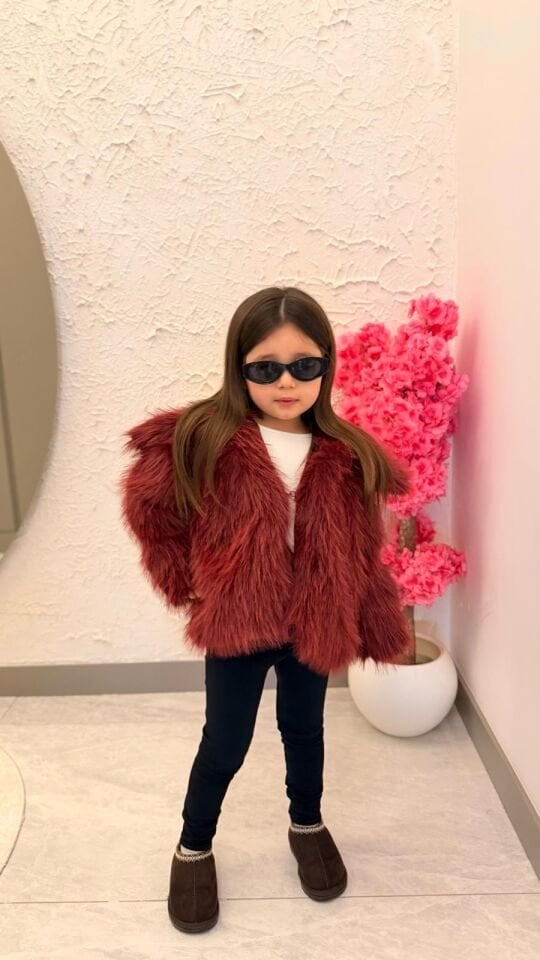 Bordo Kürk 5-6 YAŞ