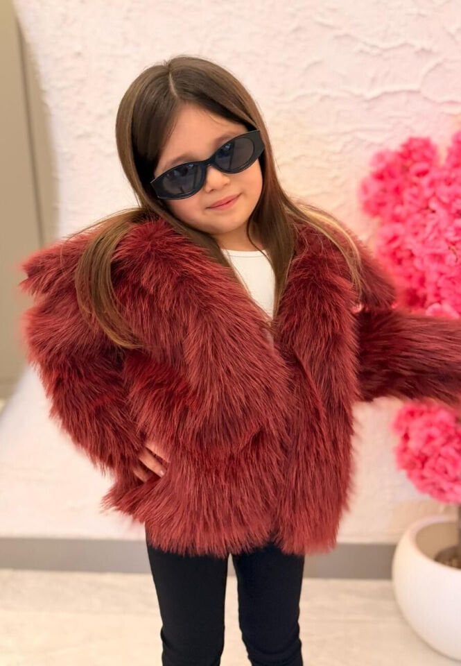 Bordo Kürk 5-6 YAŞ