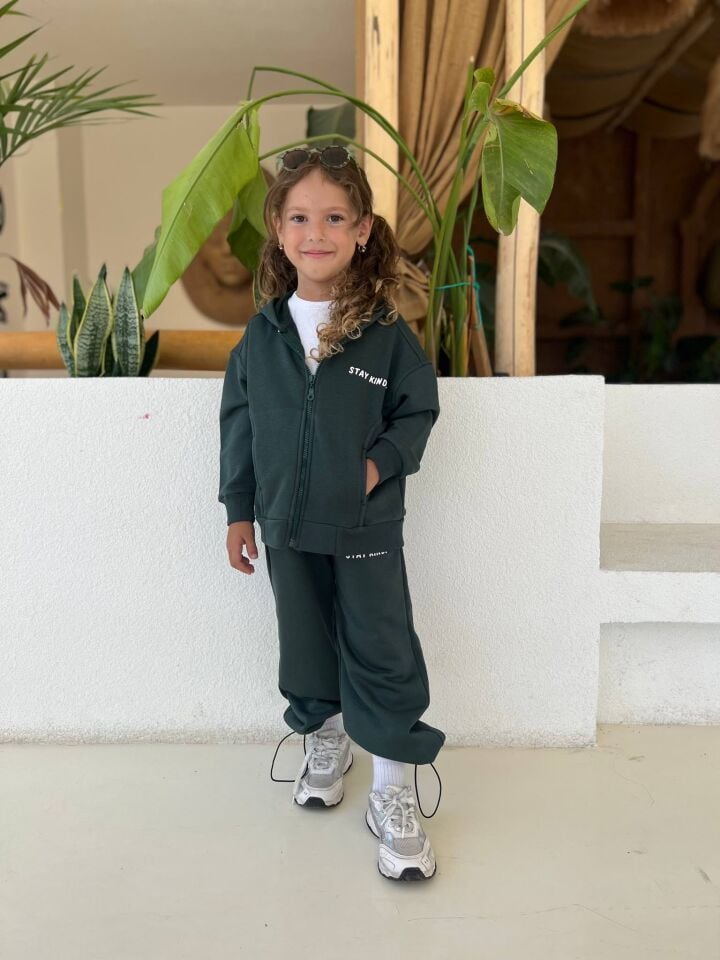 Unisex Fermuarlı Esofman Takım 9-10 YAŞ