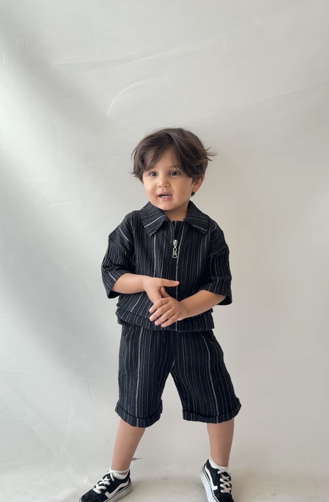 Müslin Çizgili Takım 9-10 YAŞ