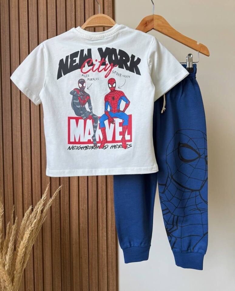 Spiderman Baskılı Takım 5-6 YAŞ