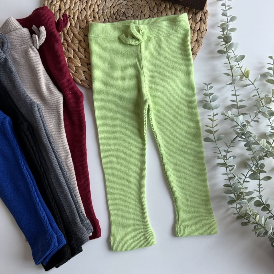 Triko Yesil Tayt 5-6 YAŞ