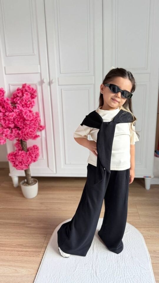 Siyah Şallı Model Takım 9-10 YAŞ