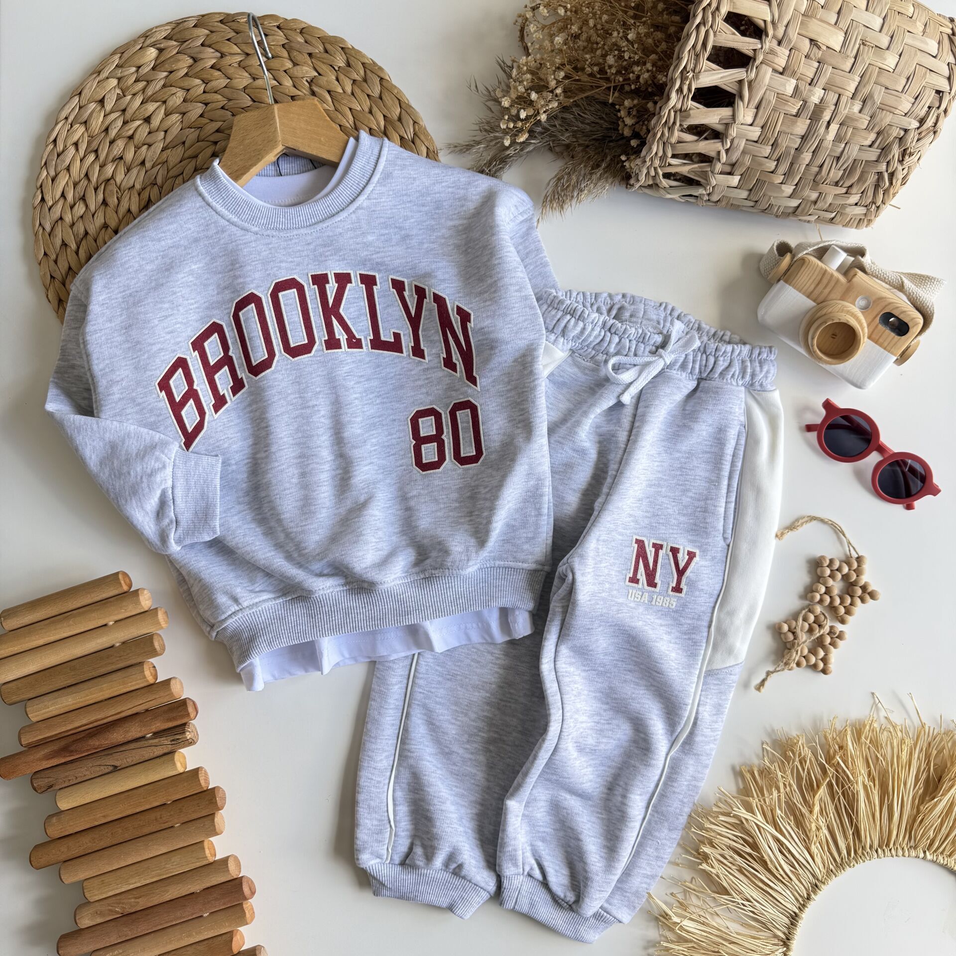 Brooklyn Gri Takım 3-4 YAŞ