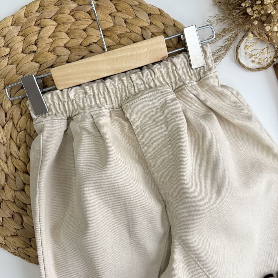 Krem Balon Pantolon 6-7 YAŞ