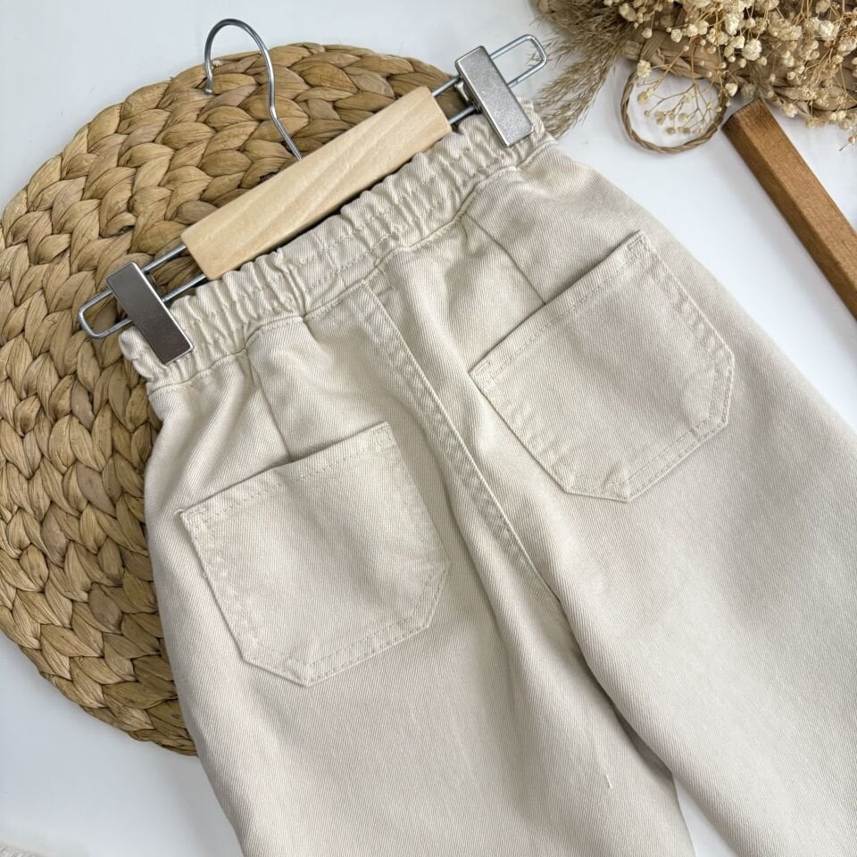 Krem Balon Pantolon 5-6 YAŞ
