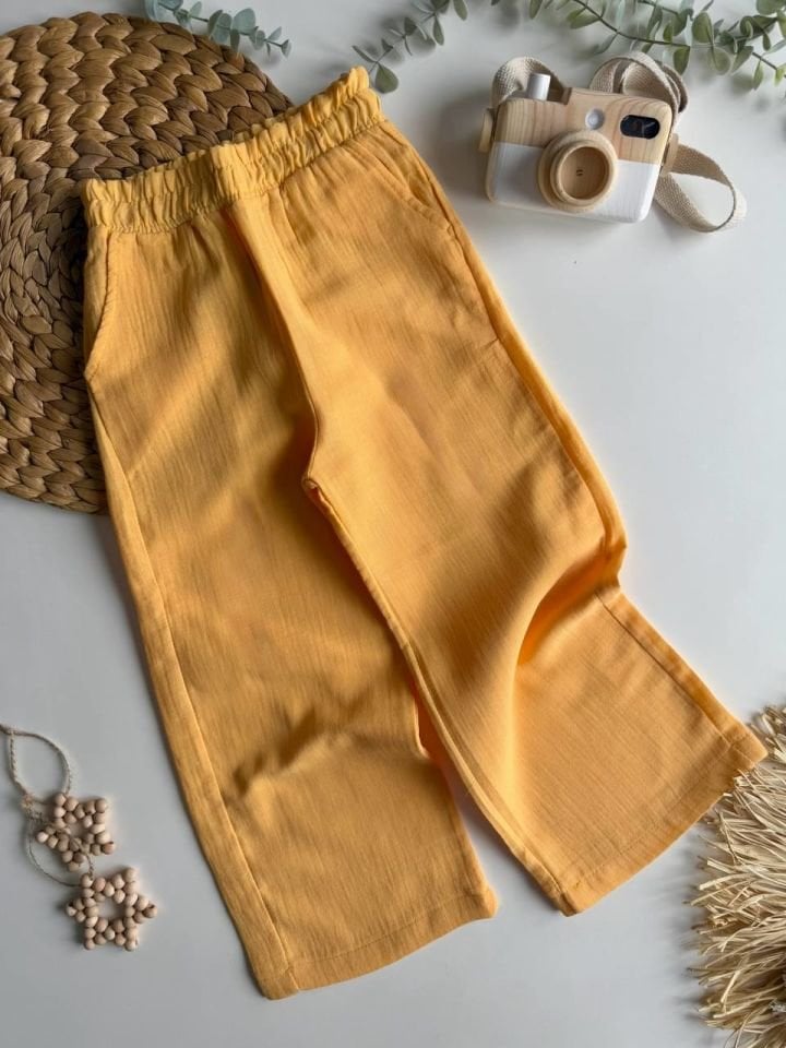 Sarı Muslin Takım