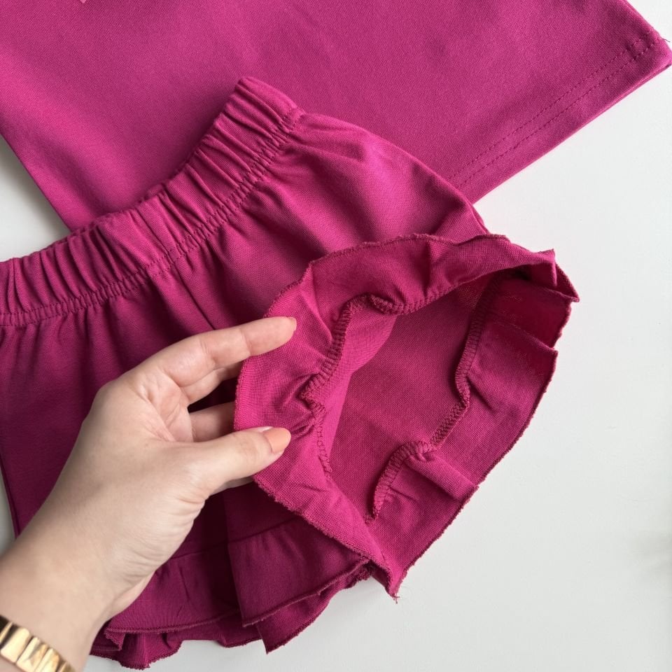 Monday Şortlu Pembe Takım 9-10 YAŞ