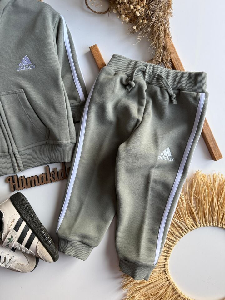 Haki Ads fermuarlı Takım 2-3 YAŞ