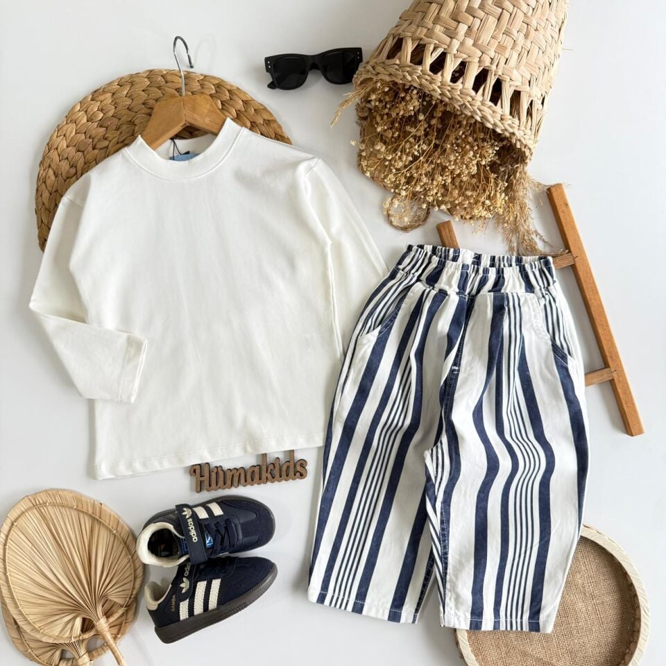 Basic Çizgili Takım 3-4 YAŞ