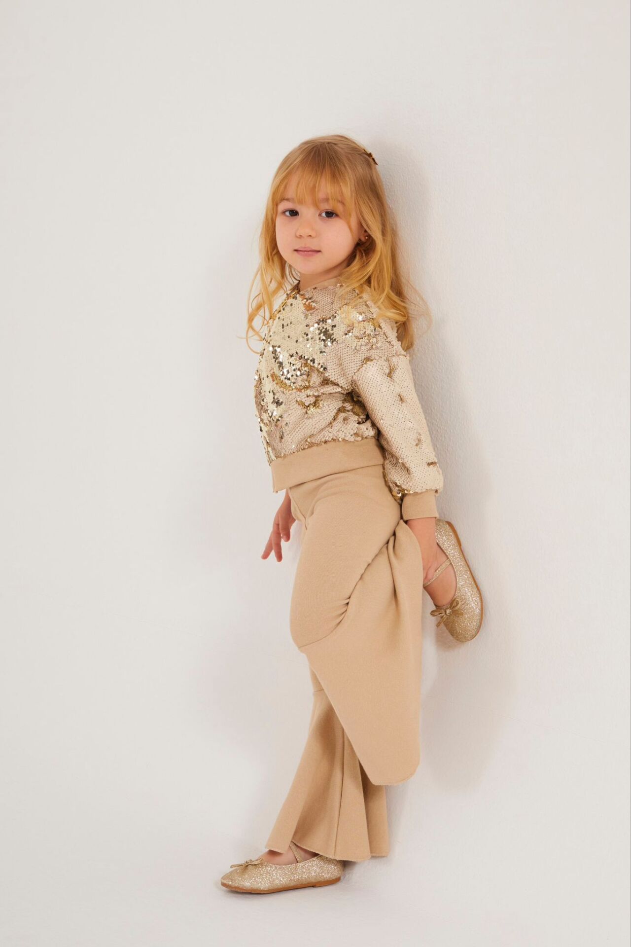 Pull Payet Krem Takım 5-6 YAŞ