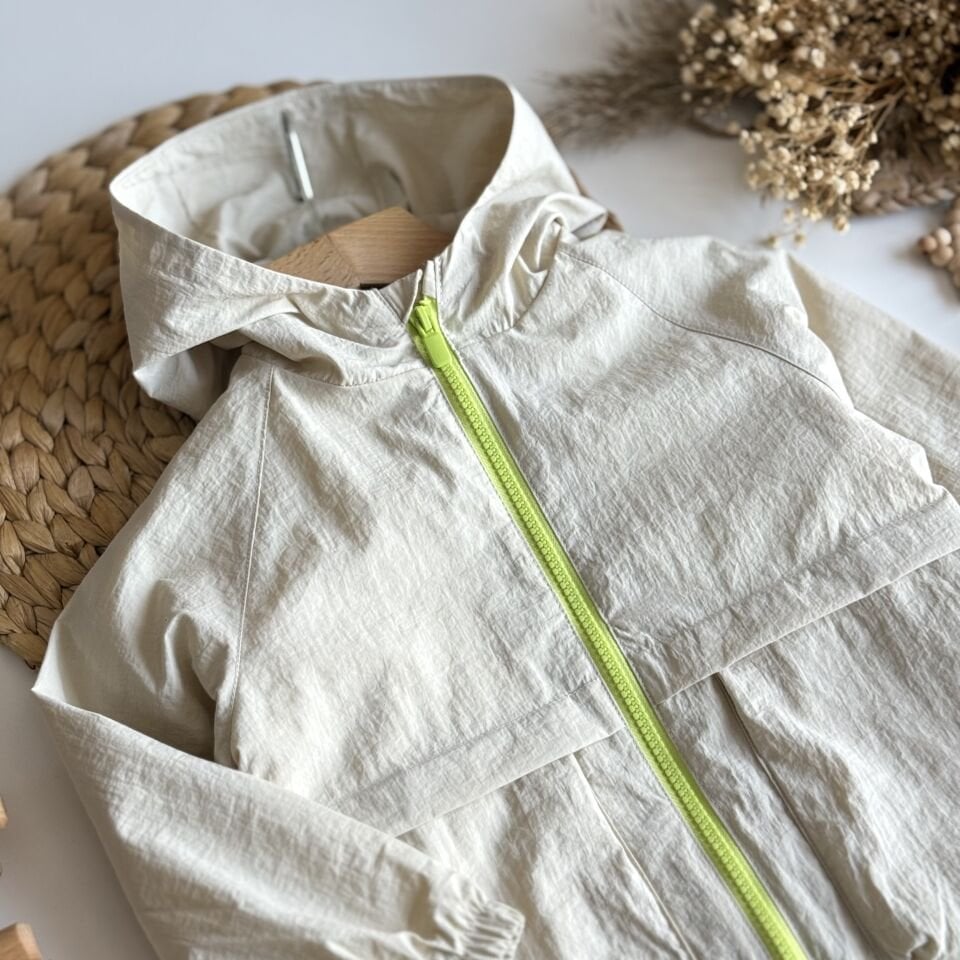 Krem Basic Yağmurluk 2-3 YAŞ