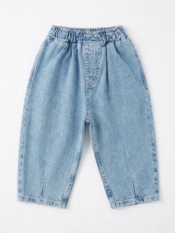 Denim Mavi Pantolon 6-7 YAŞ