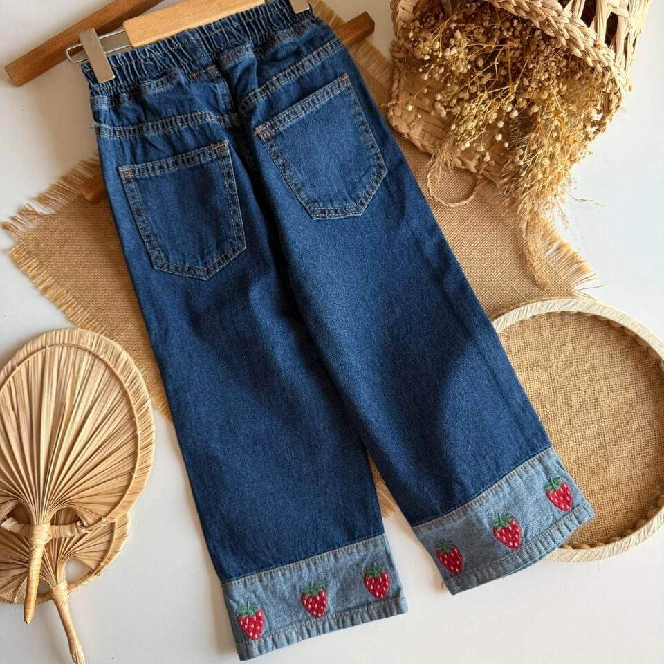 Çilekli Jean 7-8 YAŞ