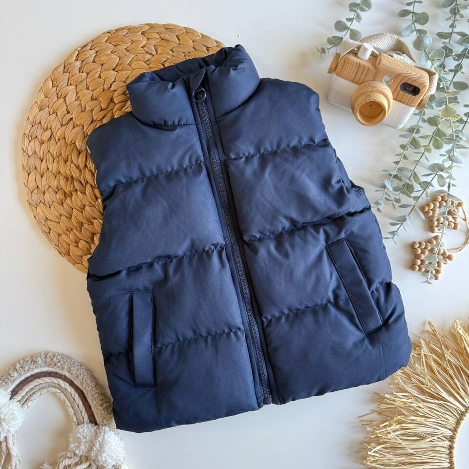 Su Geçirmez Kumaş Yelek 9-10 YAŞ