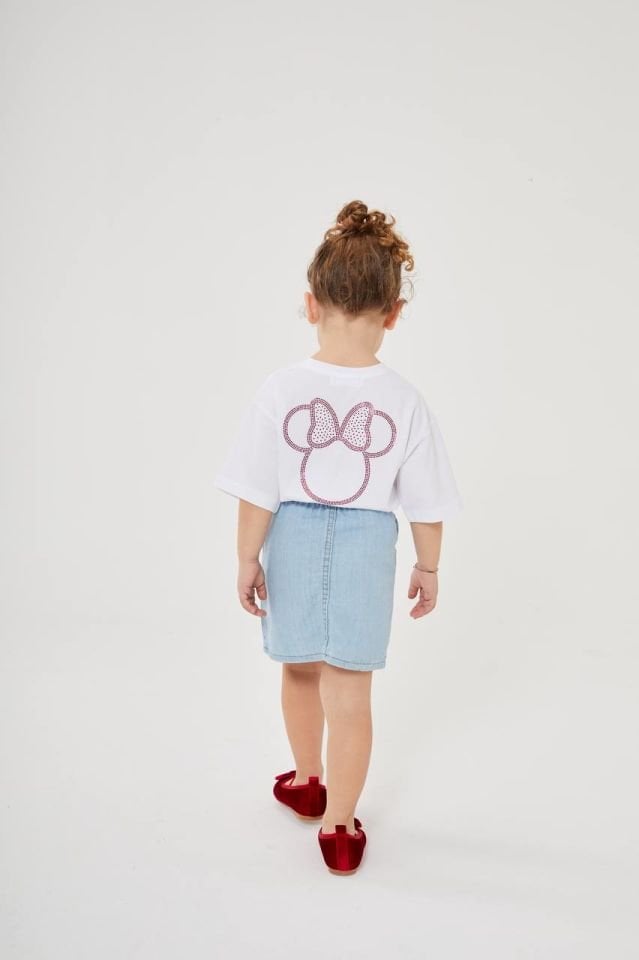 Minnie Desenli Etekli Takım 3-4 YAŞ