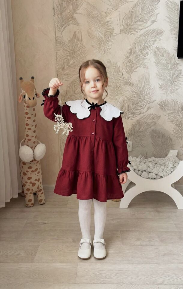 Bordo fiyonklu Takım 7-8 YAŞ