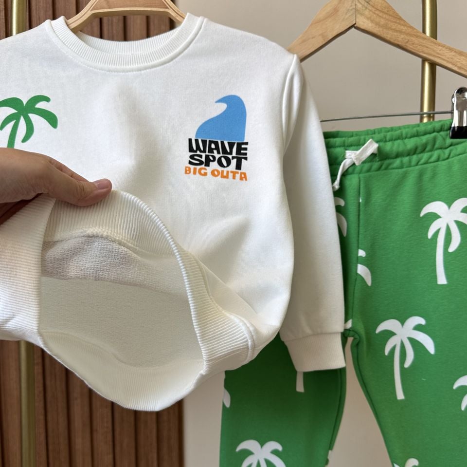 Palmiye Desenli Takım 2-3 YAŞ