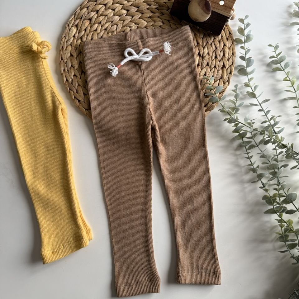 Triko Kahverengi Tayt 5-6 YAŞ