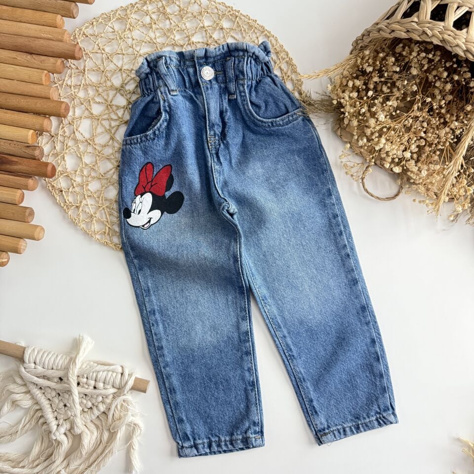 Minnie Baskılı Jean 18-24 AY