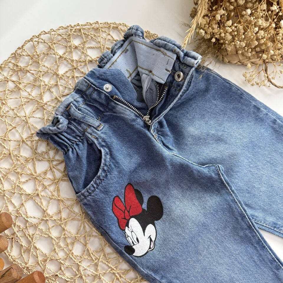 Minnie Baskılı Jean 18-24 AY
