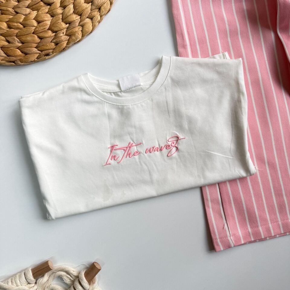 Yelekli Çizgili 3'lü Takım 9-10 YAŞ