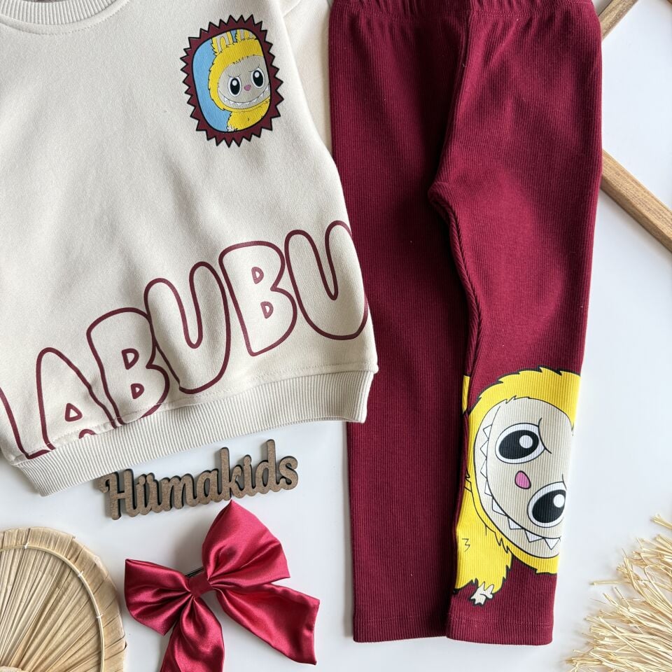 Labubu Bordo Takım 7-8 YAŞ