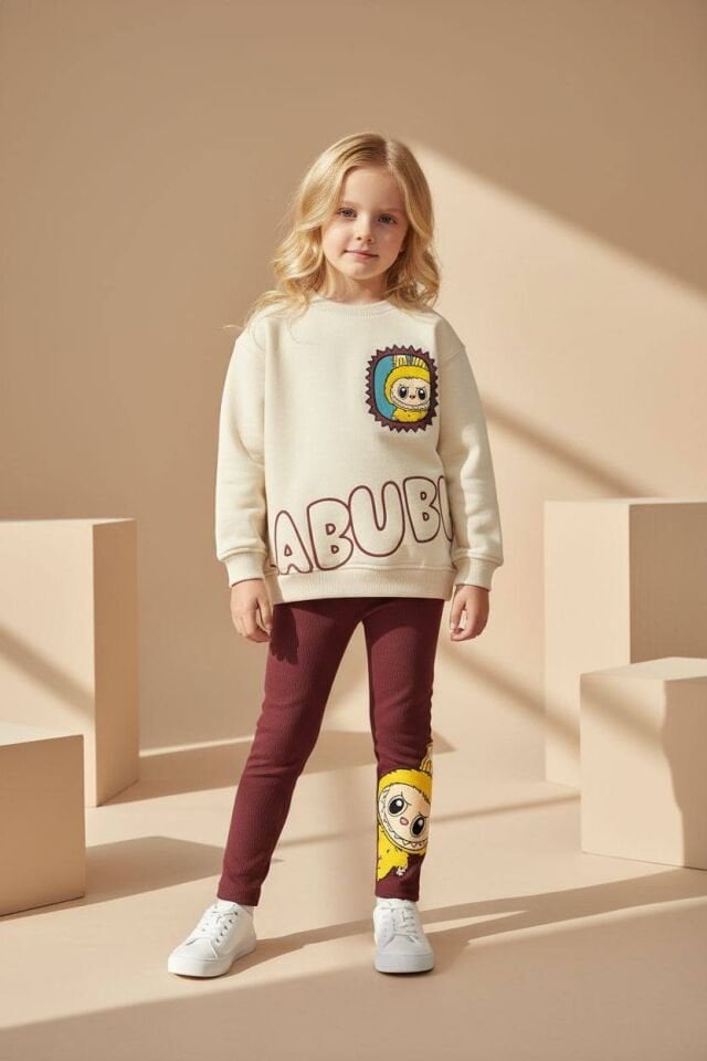 Labubu Bordo Takım 7-8 YAŞ