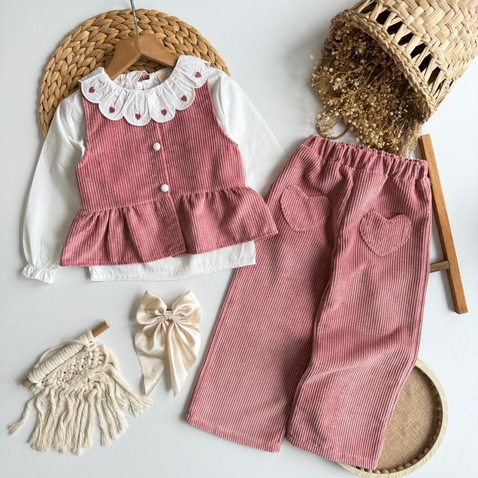 3'lü Kadife Takım 6 YAŞ