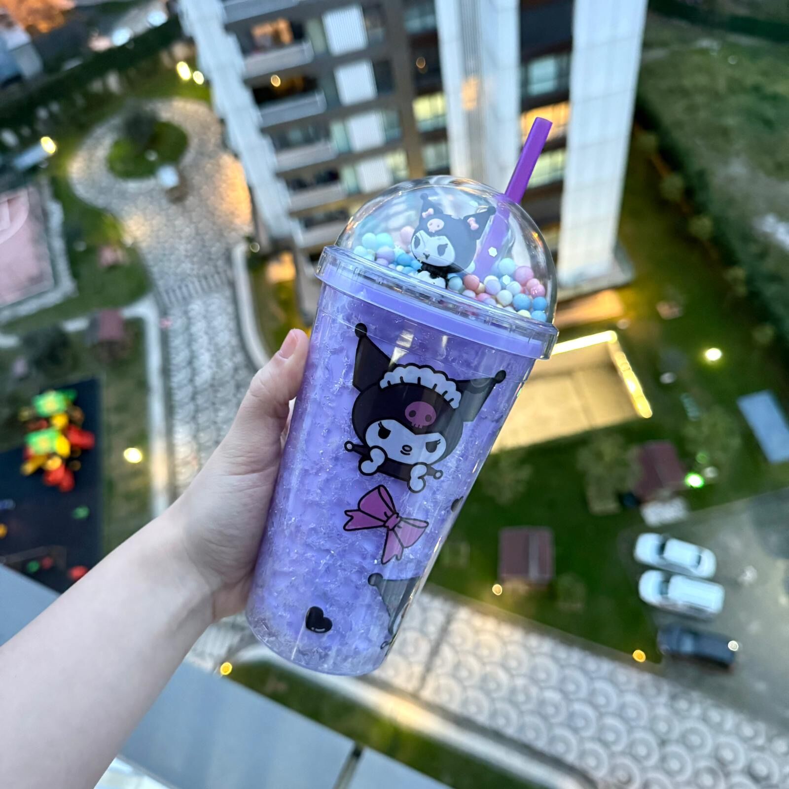 Kuromili Mor Bardak Adet