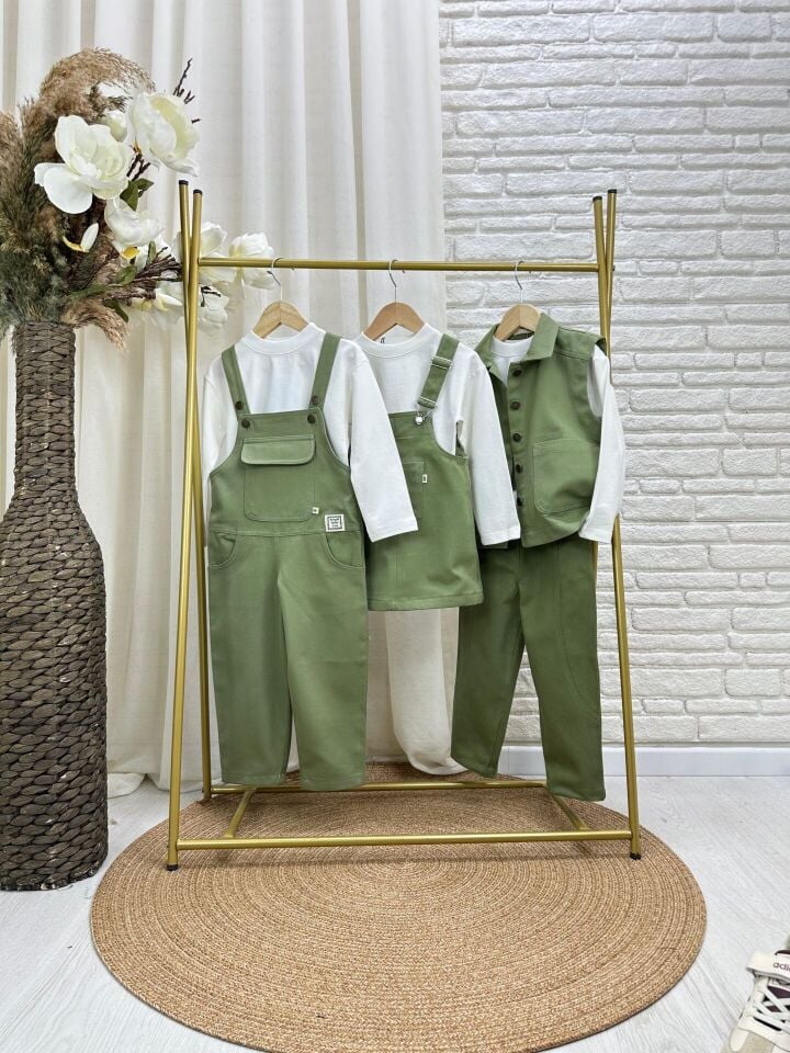 Yelekli Yeşil Takım 6-7 YAŞ