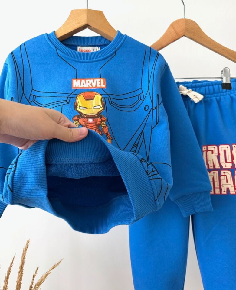 Marvel Baskılı Takım 7-8 YAŞ