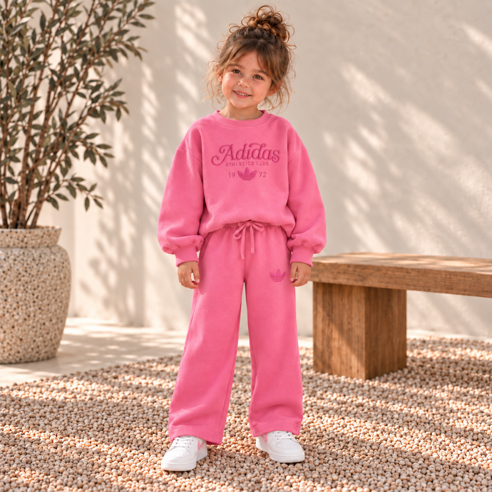 Ads İşlemeli Pembe Takım 9-10 YAŞ