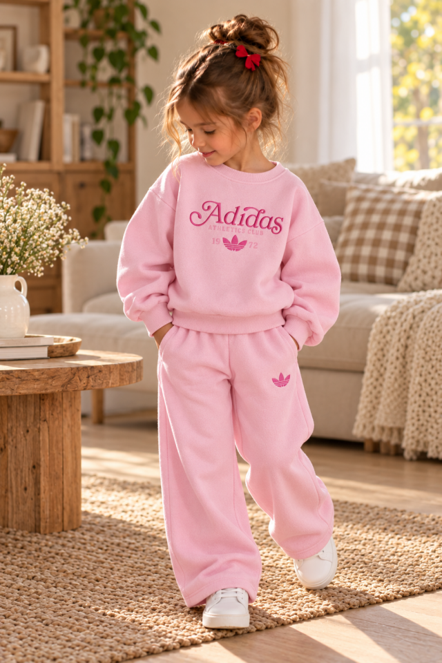 Ads İşlemeli Pembe Takım 9-10 YAŞ