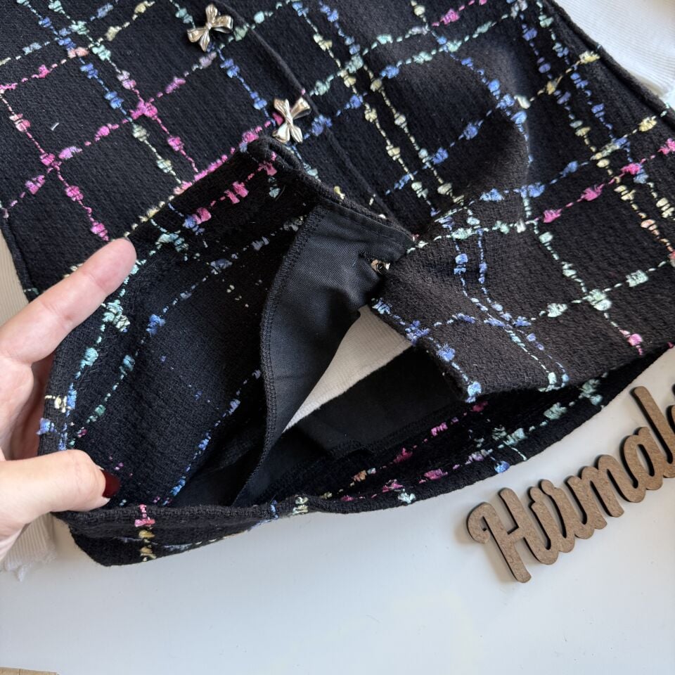 Tüvit Kumaşlı Elbise 7-8 YAŞ