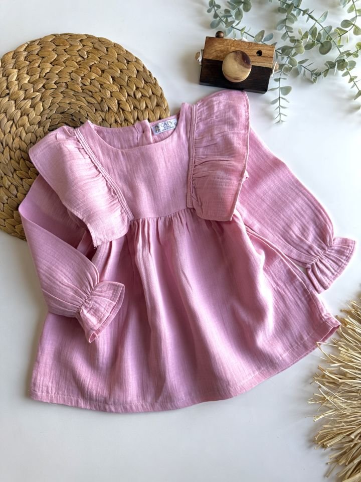 Pembe Muslin Takım