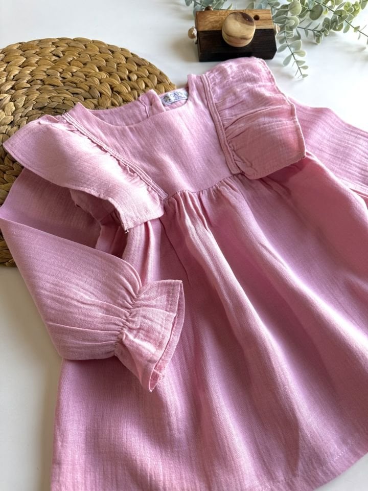 Pembe Muslin Takım