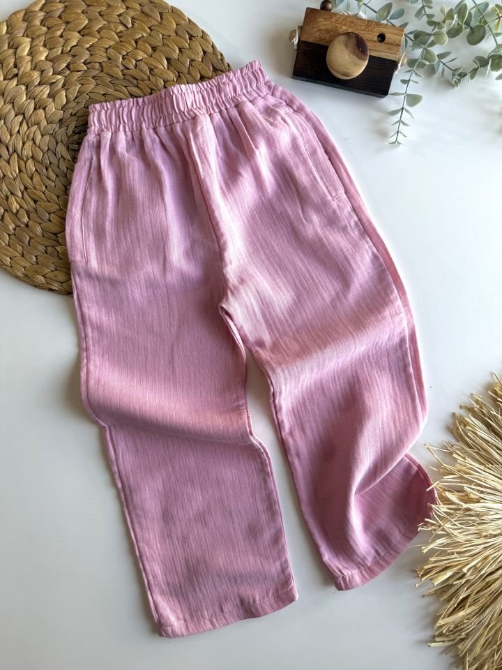 Pembe Muslin Takım