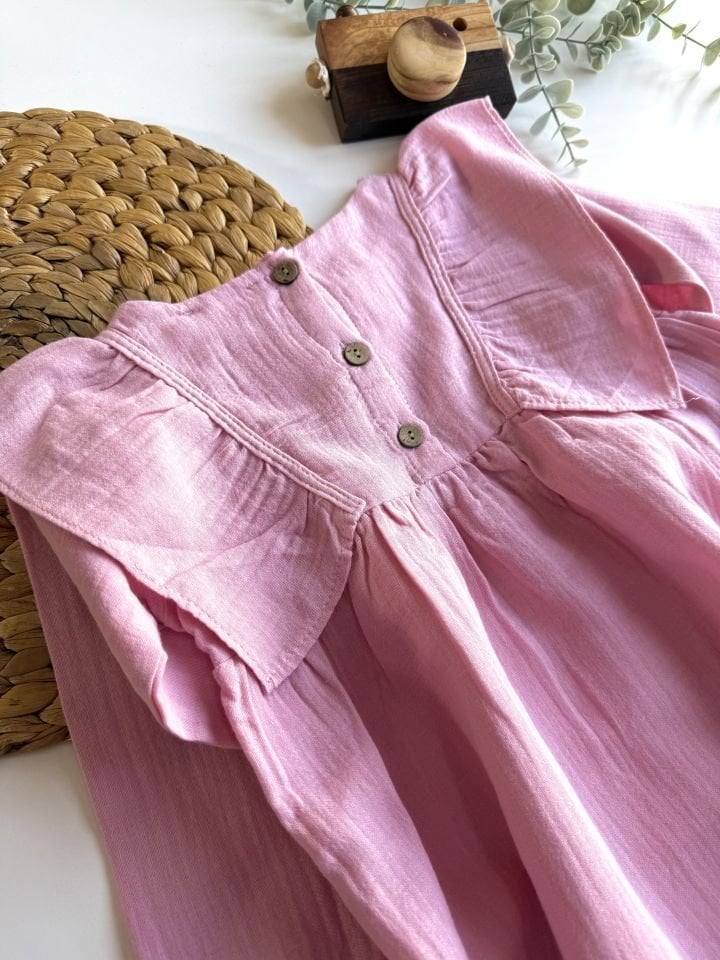 Pembe Muslin Takım