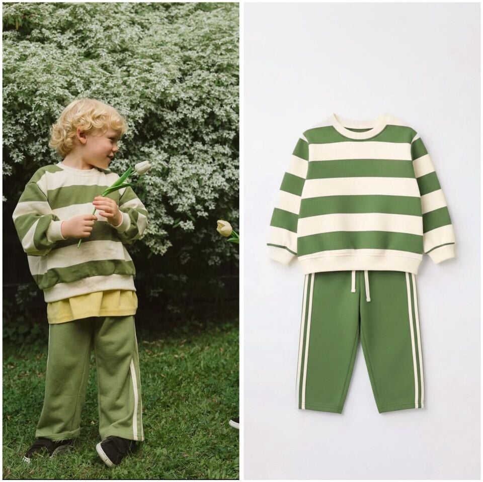 Laciel Çizgili Takım 7-8 YAŞ