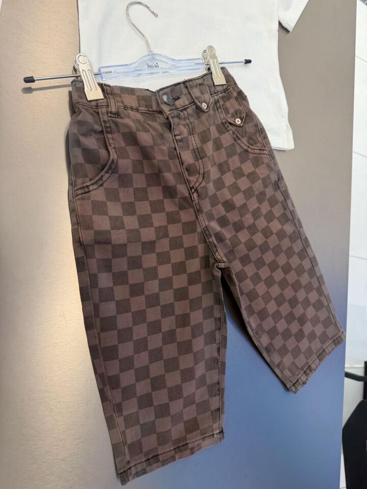 Laciel Paris Damalı Pantolon 5-6 YAŞ