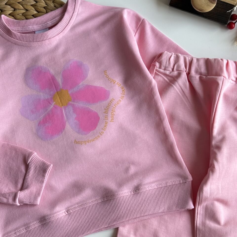 Çiçek Baskılı Takım 5-6 YAŞ