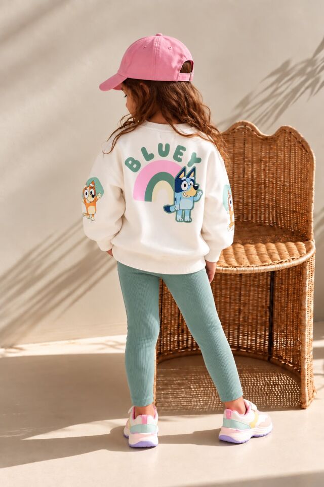 Bluey Baskılı Takım 3-4 YAŞ