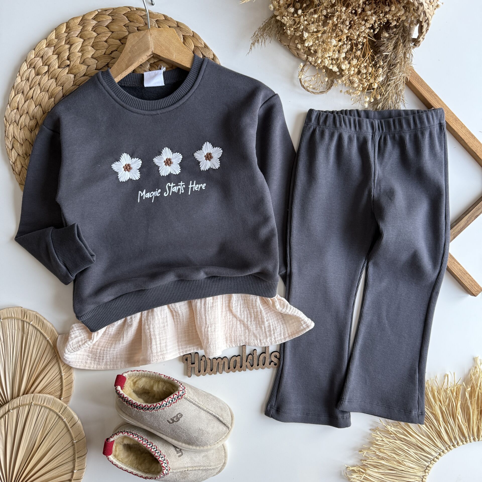 Gömlek Detaylı Takım 3-4 YAŞ