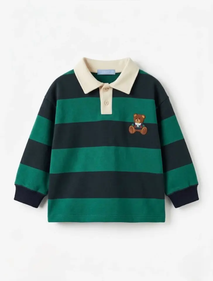 Çizgili Bear Sweat 6-7 YAŞ