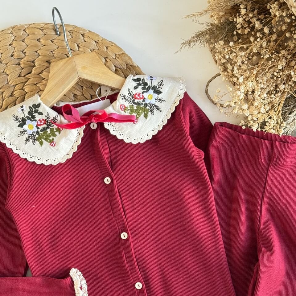Bebe Yaka Taytlı Takım