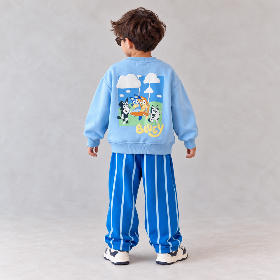 Bluey Baskılı Takım 7-8 YAŞ