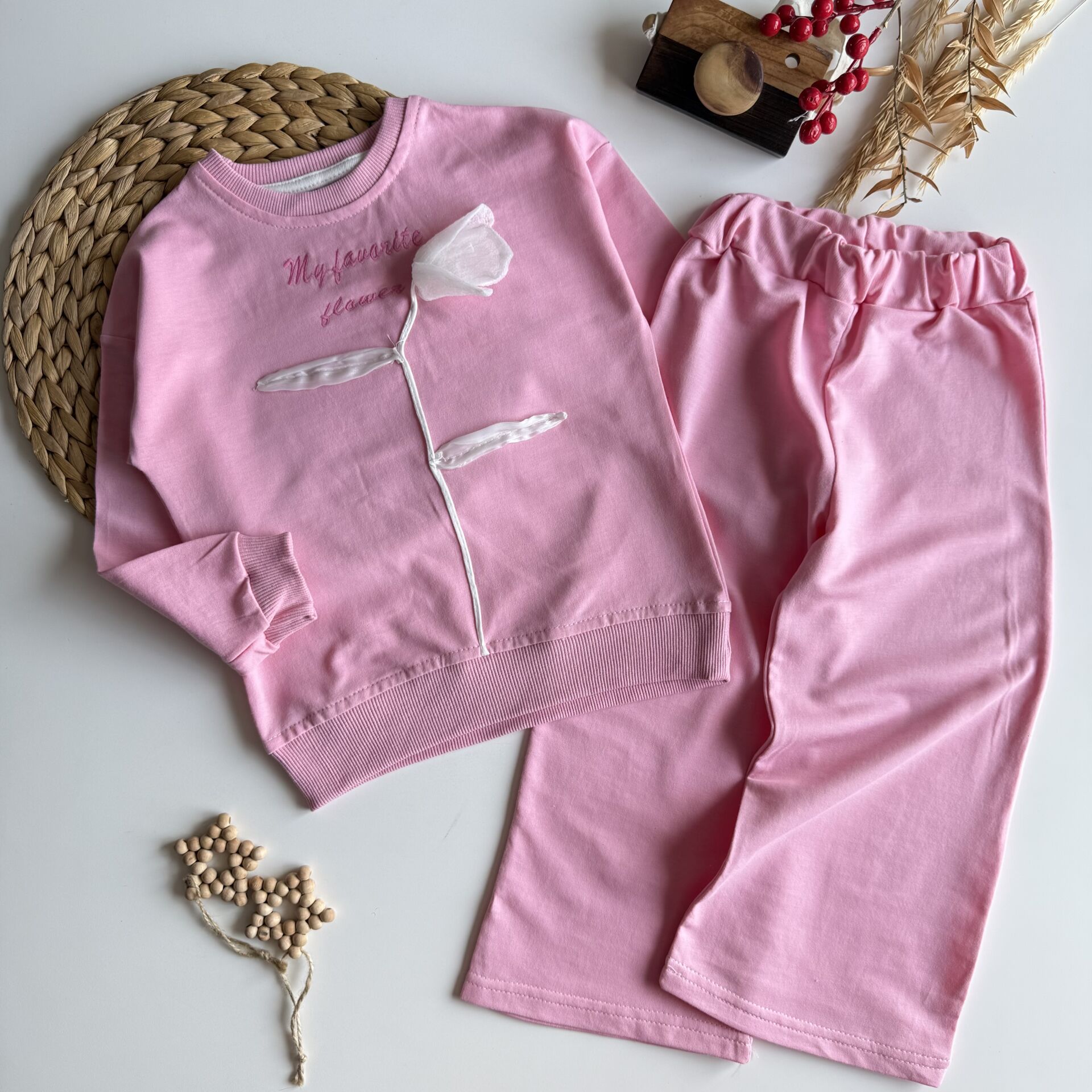 güllü pembe takım 5-6 YAŞ