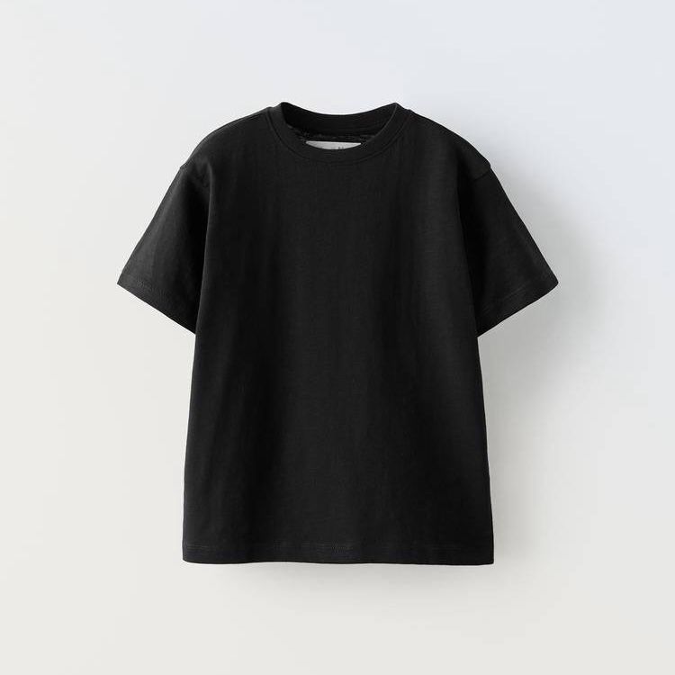 Siyah Kısa Kol Tshirt